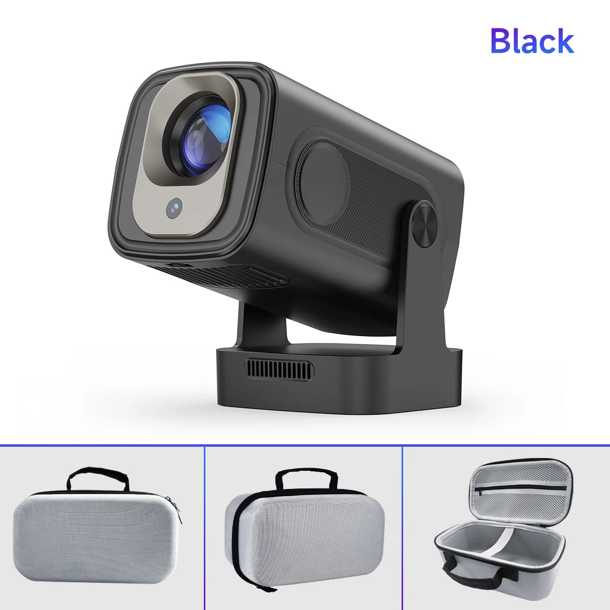 Mini proyector Magcubic HY310 para películas al aire libre enfoque automático 1080P 330ANSI Android 11 WiFi6 BT5.4 4K con control remoto por voz Air Mouse