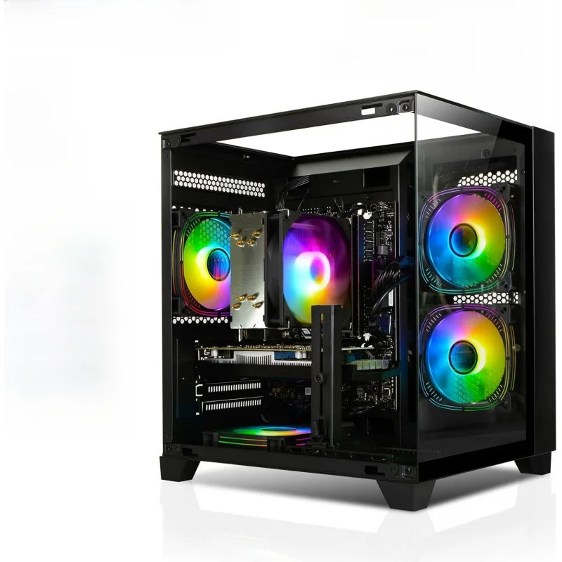 Computadora de escritorio I7-14700KF de 6 núcleos a 2.5GHz, RTX 4070 de 12G, 32G de RAM DDR5, SSD NVME de 1TB, PC para juegos preensamblada.