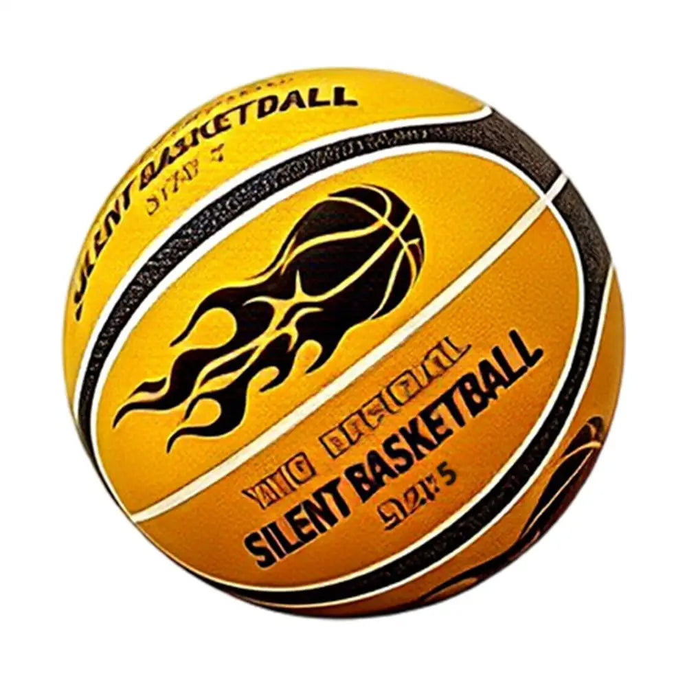 Balón de baloncesto silencioso, fácil de agarrar, de bajo ruido, para entrenamiento, para niños, niñas, adolescentes, para el hogar, dormitorio, deportes
