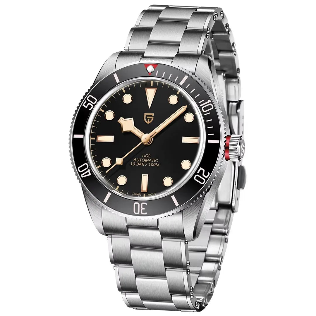 Nuevo reloj mecánico para hombre PAGANI DESIGN V2 Retro 2025, reloj automático NH35 para hombre, reloj de lujo con cristal de zafiro AR y luminiscencia