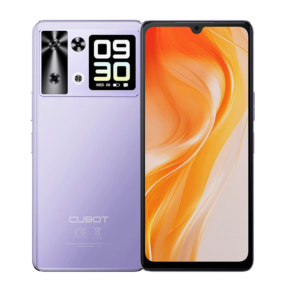 Smartphone Android Cubot P90, G100 Octa-core, 2.2GHz, altavoces duales, 24GB+256GB, pantalla de 6.88" a 120Hz, 64MP, 5100mAh, NFC, teléfono 4G