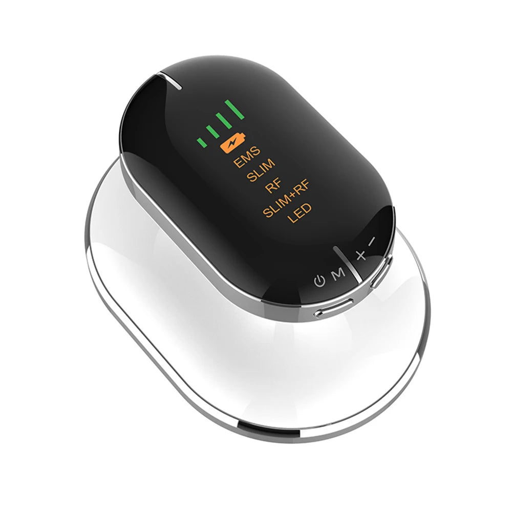 Aparato Reductor Corporal EMS RF Masaje Celulitis LED Reafirmante Con Gel