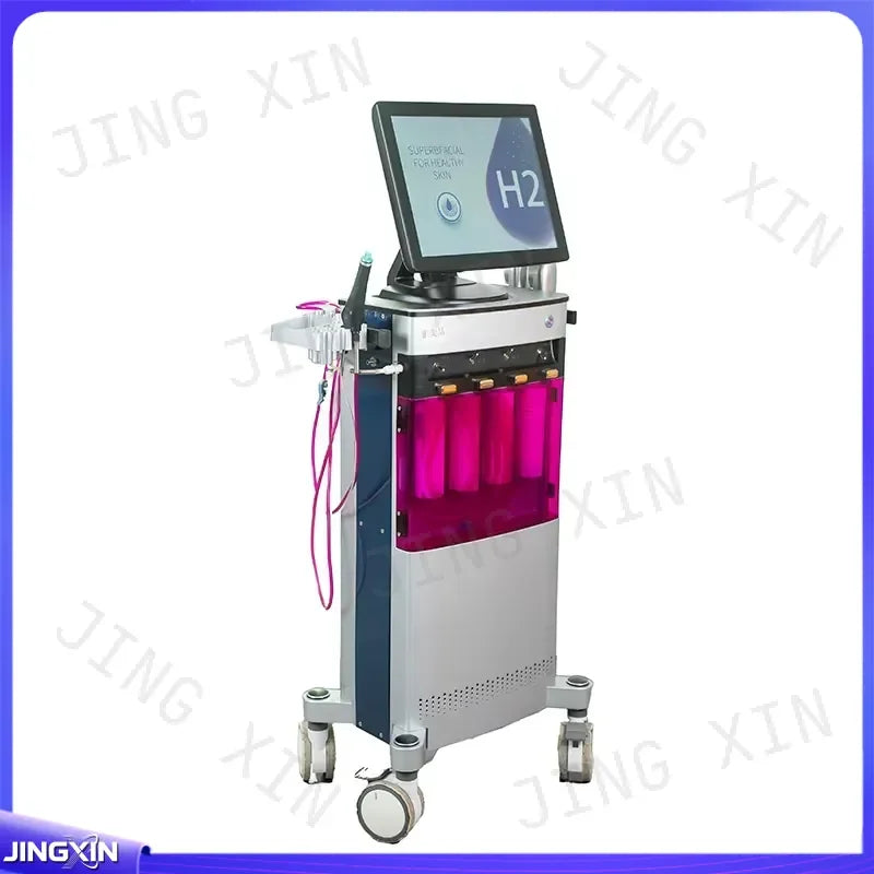 Máquina Facial Profesional de Oxígeno y Agua para Hidratación Profunda, Cuidado de la Piel, Limpieza de Poros, Equipo de Belleza para Spa y Salón
