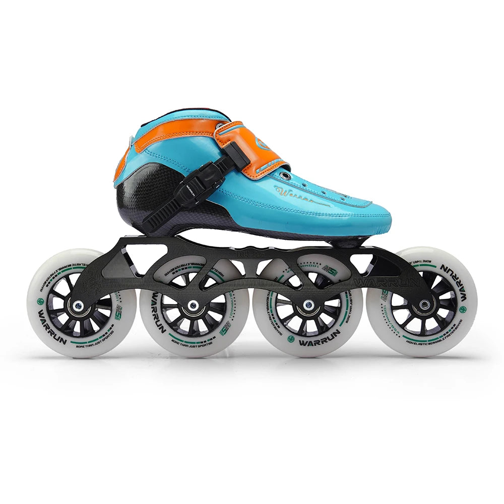 VARRUN-Patines de velocidad en línea, botas de competición profesionales de fibra de carbono, originales, 2023