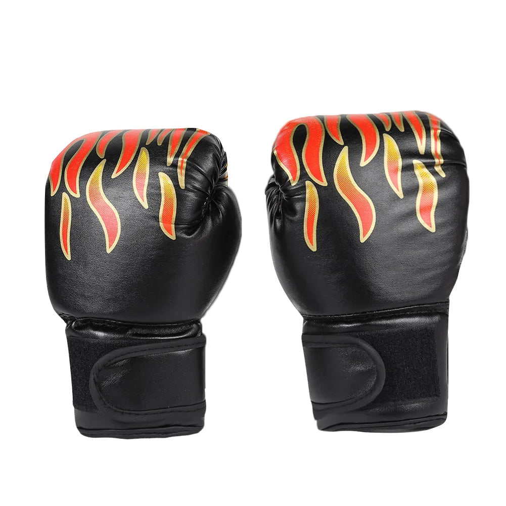 Guantes de boxeo para niños, manoplas de Muay Thai de cuero PU, guantes de lucha transpirables, manoplas de Taekwondo para niños y niñas jóvenes, 2 uds.