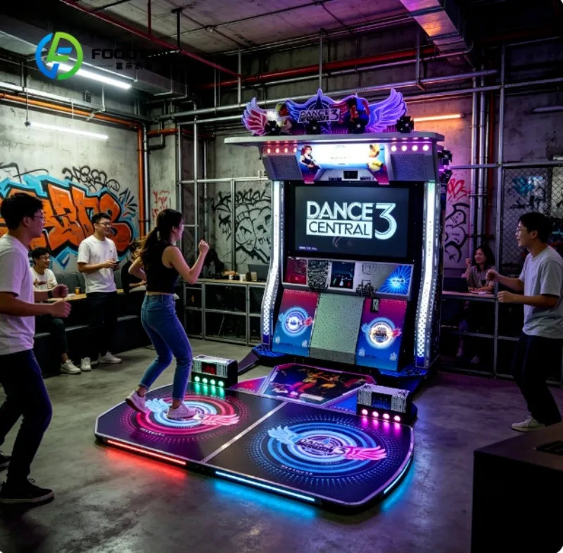 Máquina de Baile Comercial para Arcade, Equipo de Entretenimiento de Alta Popularidad para Arcades y Resorts