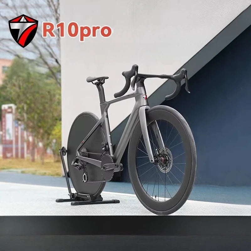 Bicicleta de carretera de carbono TWITTER R10pro, transmisión electrónica EVO TX-24S, transmisión mecánica 105R7120-24S.