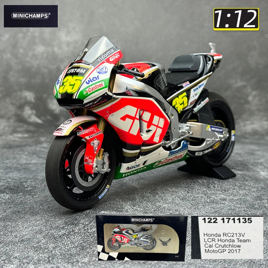 Minichamps 1/12  New FOR YZR-M1  RC213V  GP11 Metal motorcycle model static display collection holiday gifts