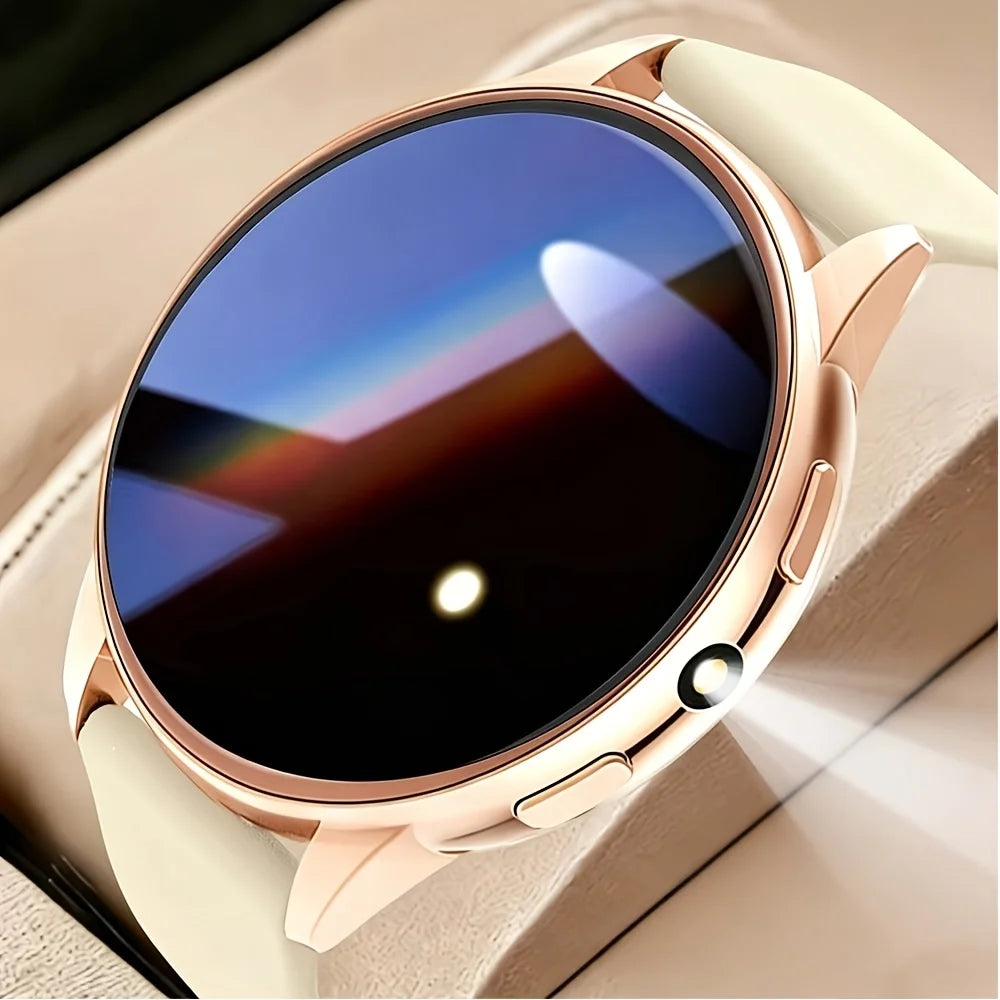 Nuevo modelo 2026, moderno reloj inteligente redondo, pantalla HD totalmente táctil, llamadas inalámbricas, múltiples modos deportivos, control de música