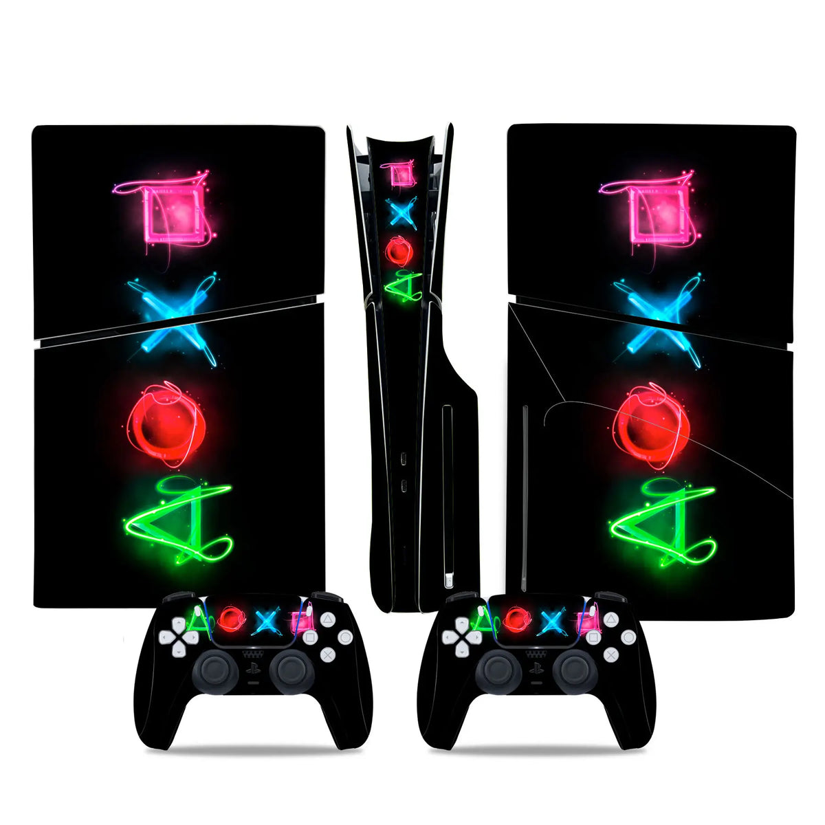 Vinilo para PS5, diseño geométrico