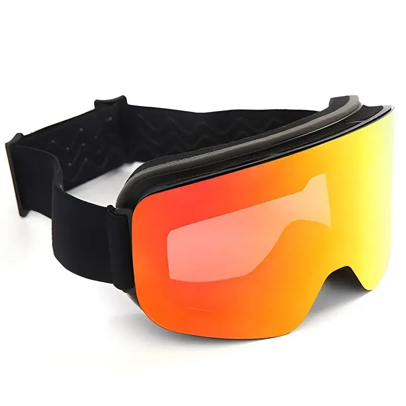 Gafas de esquí y snowboard para mujer y hombre, gafas de protección para esquiar, protección UV 400 contra la nieve, para usar sobre gafas, diseño cilíndrico, doble protección antivaho, modelo 2028.