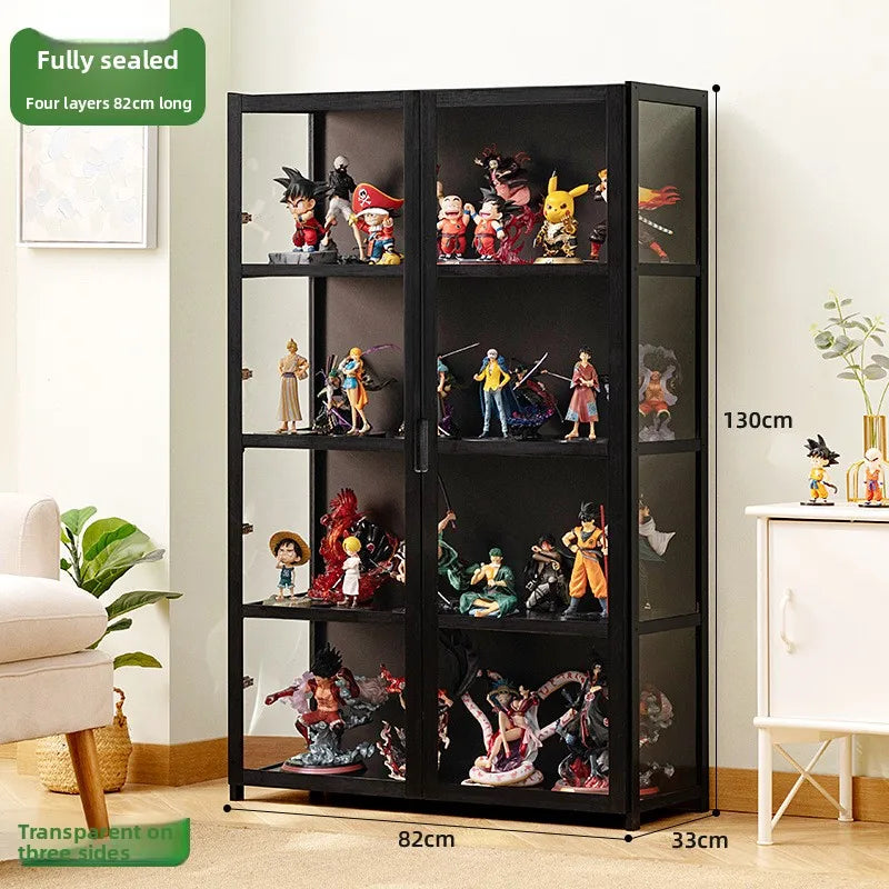Vitrina expositora de figuras firme, soporte de exhibición de acrílico para Lego, estante para productos que no son de vidrio, expositor para modelos de juguetes y cigarrillos.