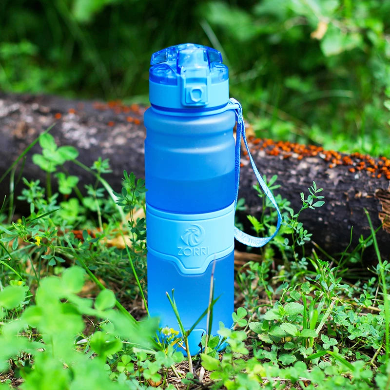 ZORRI-botella de agua para deportes al aire libre, Material Tritan, coctelera de proteínas, Camping, senderismo, libre de Bpa, para niños, Borraccia Gourde