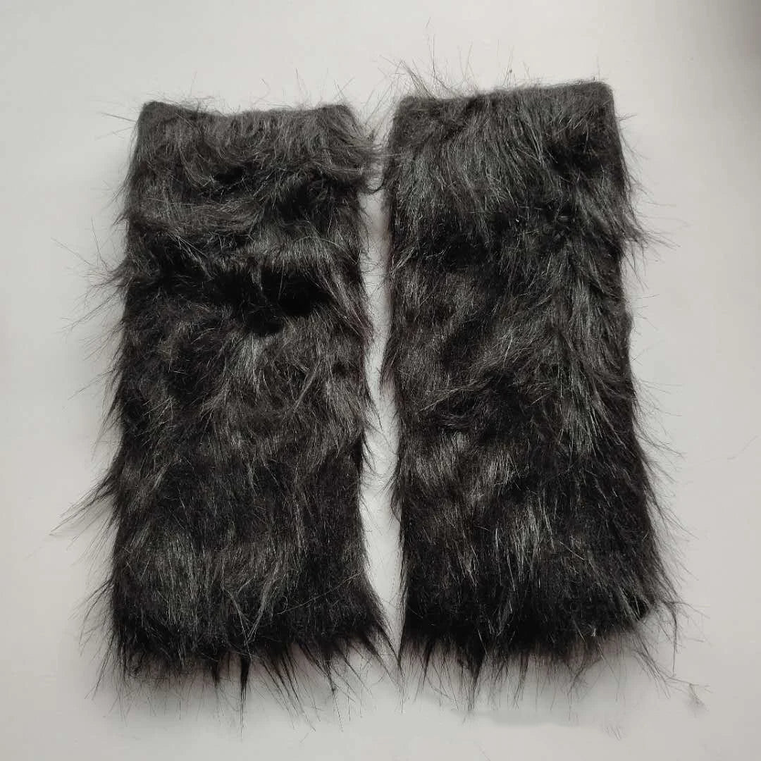 Máscara de látex con pelo de gato negro, casco aterrador, disfraz divertido de animal, capucha con pelo, accesorio para la cabeza, para adultos, para fiestas de Halloween