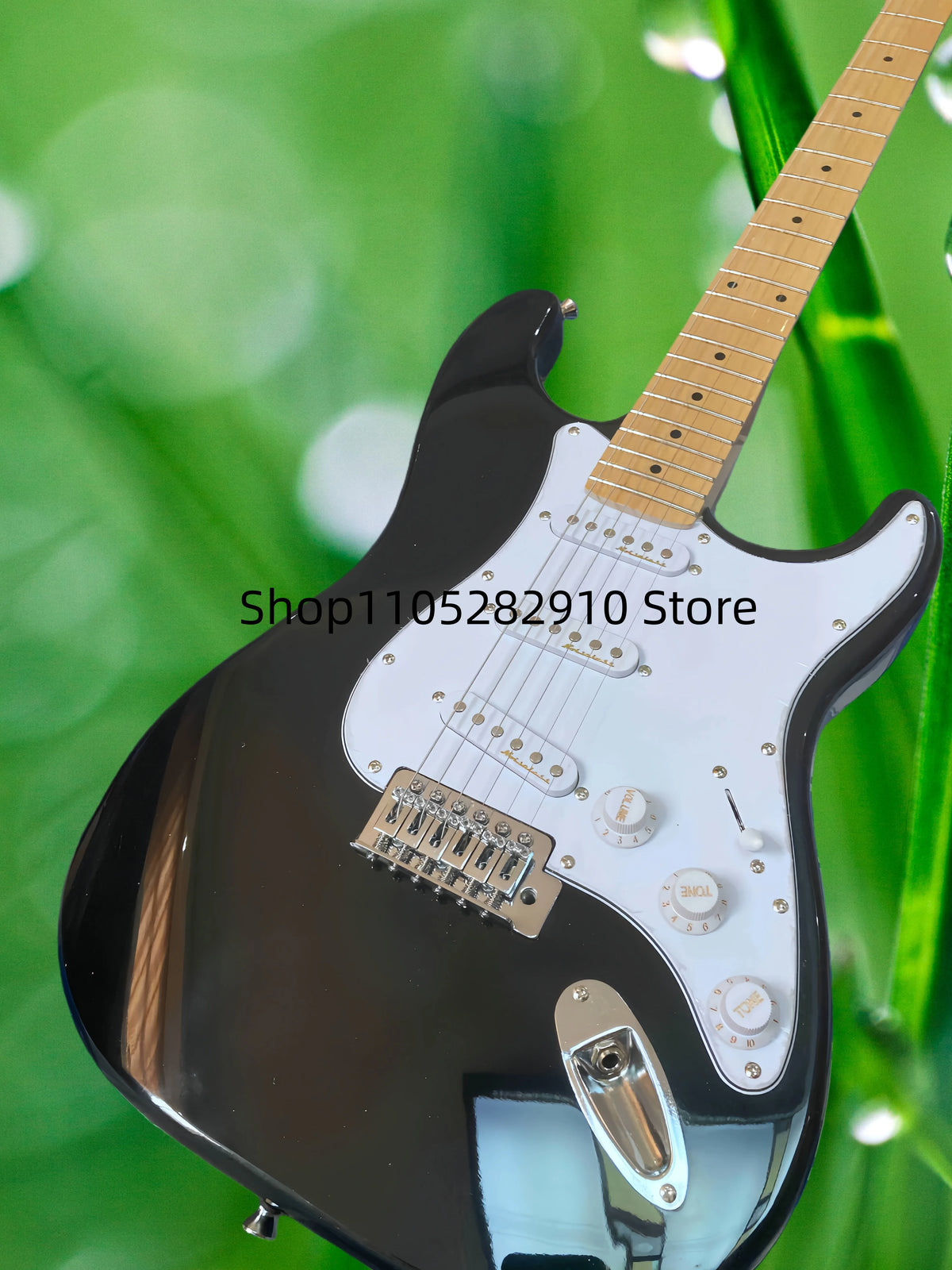 (Entrega en 25-35 días) En stock Guitarra eléctrica con cuerpo personalizado de caoba 05