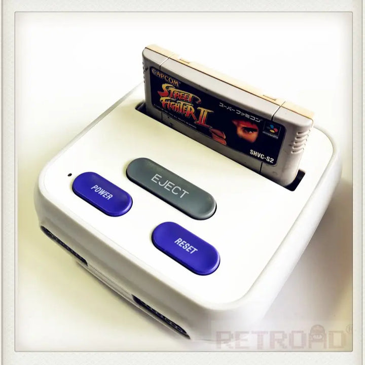 Consola Principal para RETROAD 5+Pro C51HD Compatible con Cartuchos de Juego Super NES/Super Famicom PAL y NTSC (Sin Accesorios)