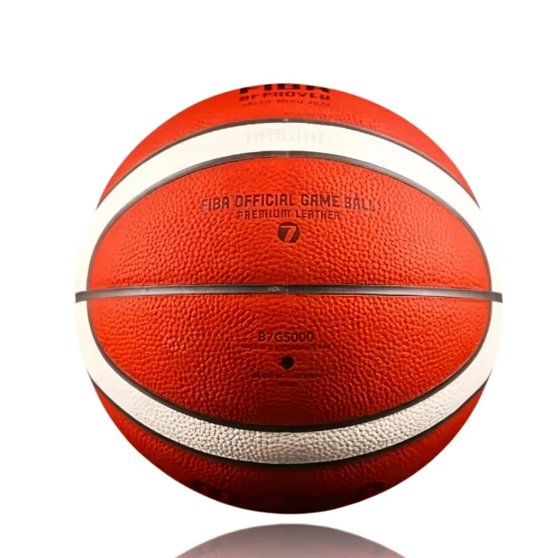 Balón de Baloncesto Molten BG5000 Talla 7/6/5, Balón de Juego Oficialmente Certificado, Cuero FIBA   Baloncesto Profesional