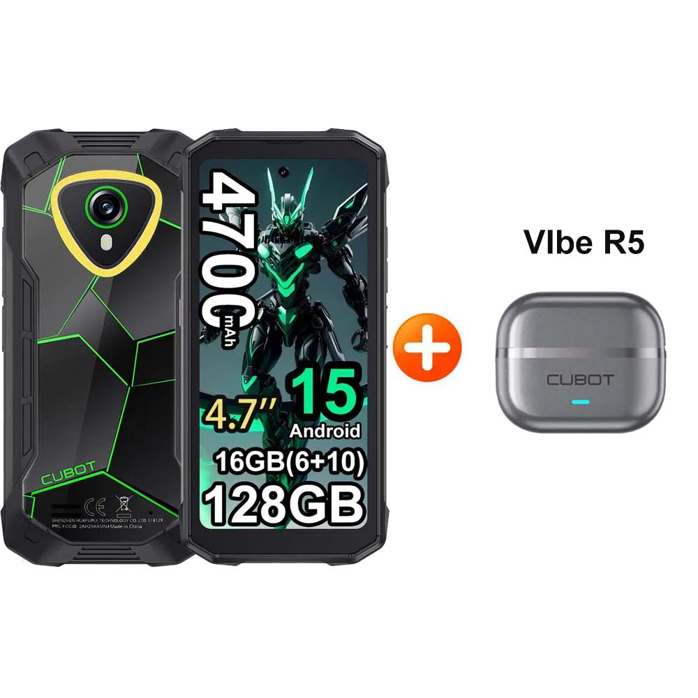 [Enviado desde Polonia] Cubot KingKong Mini 4 Mini Smartphone resistente pantalla de 4,7 pulgadas 90Hz 4700mAh 6GB+128GB NFC 48MP Android 15