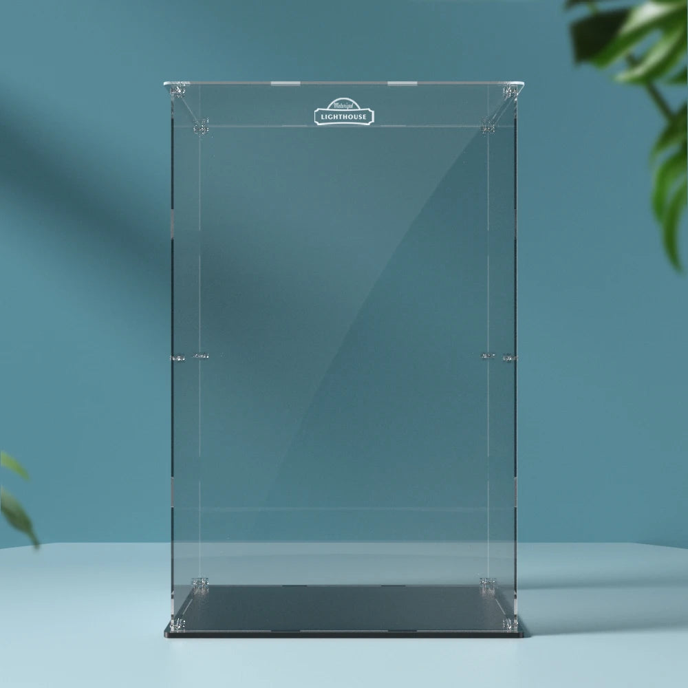 Caja de exhibición para el set 21335, vitrina transparente a prueba de polvo para el Faro Motorizado, caja de almacenamiento para bloques de construcción.