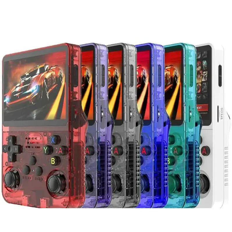 Retro Portable Video Game Console R36S Open-Source with Linux System 3.5-Inch IPS Screen Multimedia Player with AV Port