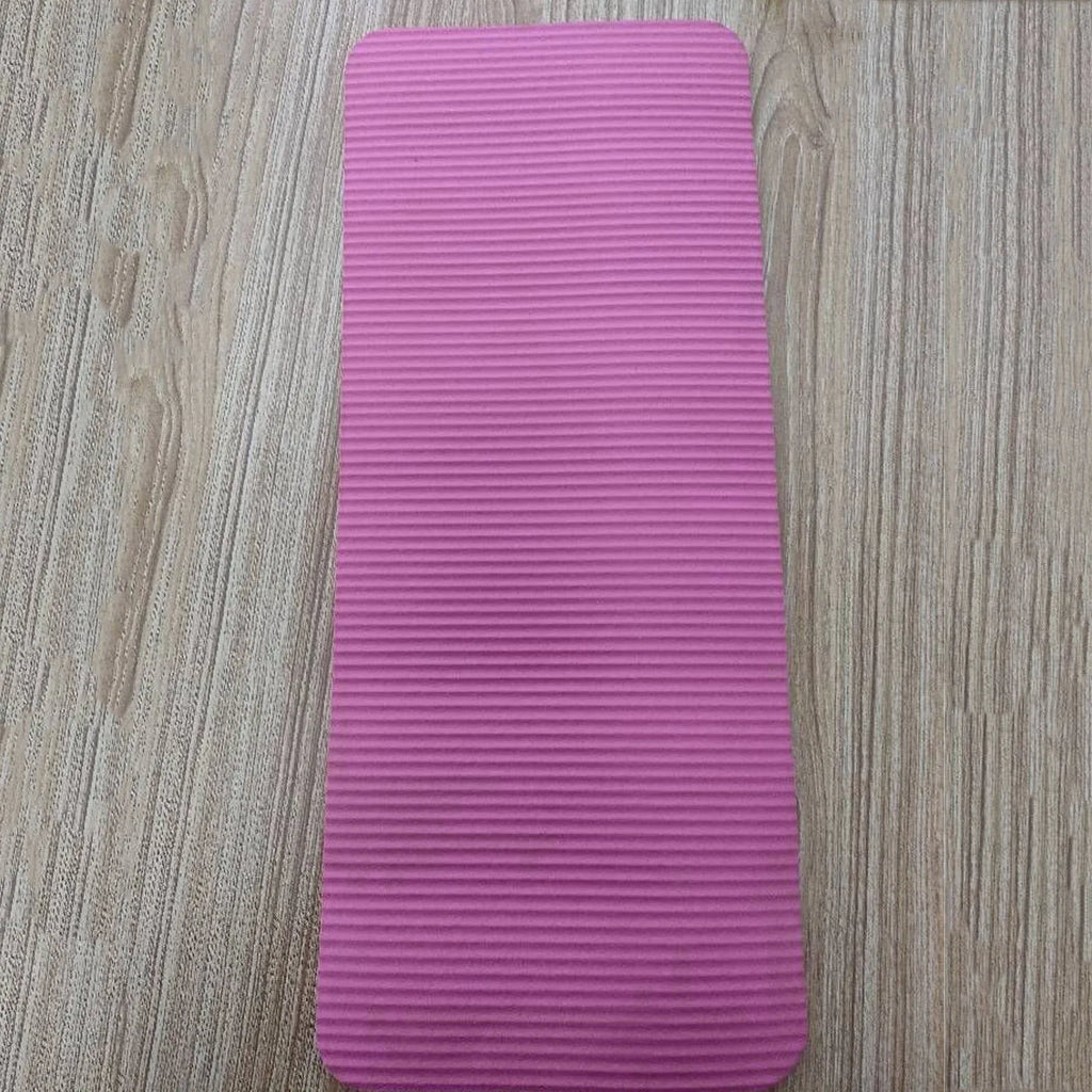 Almohadilla antideslizante para rodillas de yoga, 60x25x1,5 cm, colchoneta de ejercicio NBR gruesa, cojín portátil para entrenamiento, soporte para codos, cómoda almohadilla de fitness
