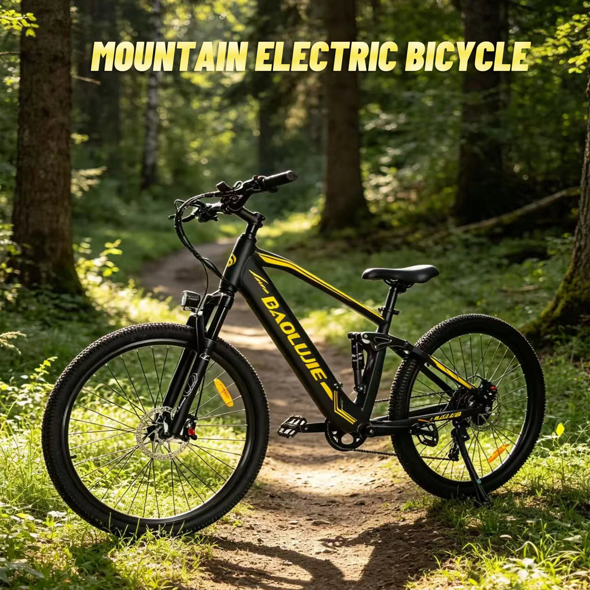 Nueva Bicicleta Eléctrica de Montaña BAOLUJIE S9 2026, 750W, 48V 14AH, Doble Suspensión, 50 km/h, Frenos Hidráulicos, 29 Pulgadas, 10 Velocidades, Pantalla a Color, para Adultos