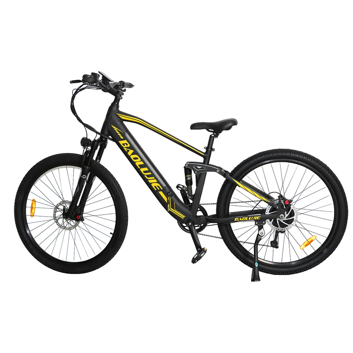 Bicicleta eléctrica de montaña para adultos 2026 S9, 750W, 48V 14Ah, doble suspensión, 50 km/h, frenos hidráulicos, 29 pulgadas, 10 velocidades, tablero a color.
