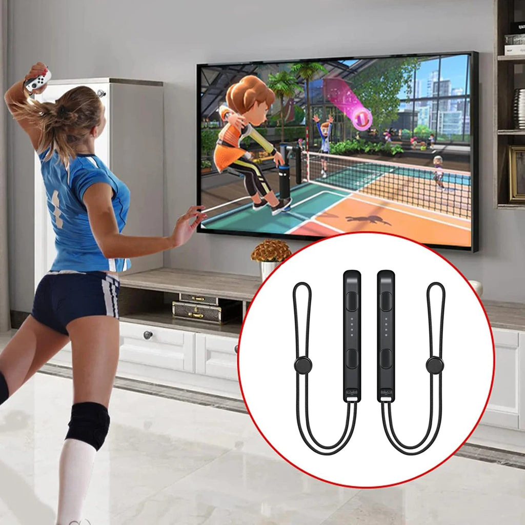 Paquete de accesorios deportivos 10 en 1 para Nintendo Switch, Kit de accesorios deportivos para juegos Oled con palos de Golf