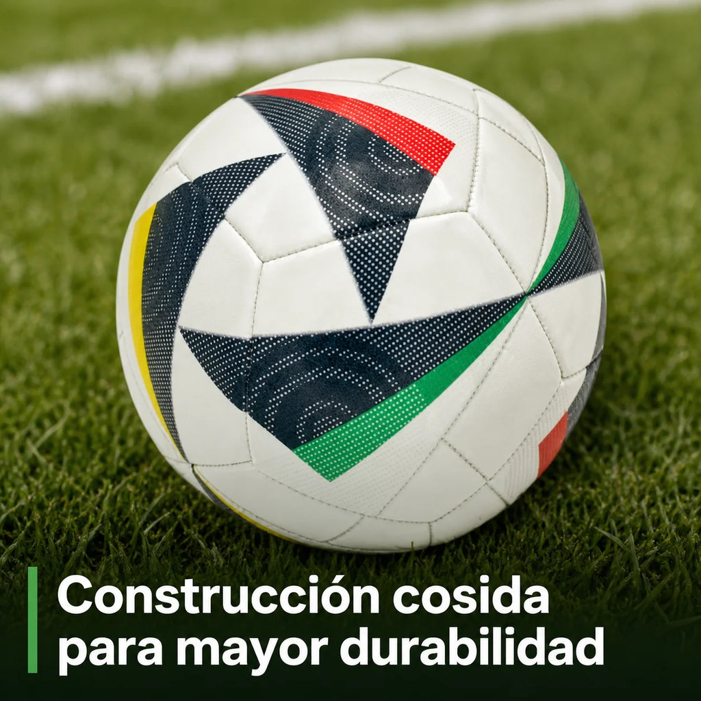 Balón de fútbol ideal para entrenamiento y partidos al aire libre