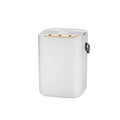 Humidificador Evaporativo de 1.8L con 3 Niveles de Pulverización y Luz Nocturna, Difusor de Perfume de Tres Boquillas, Humidificador de Aire para Dormitorio
