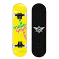 Patineta de Doble Kick para Principiantes, 7 Capas de Madera de Arce, Cuatro Ruedas, Cruiser Urbano, Tabla Completa para Adultos, Hombres, Mujeres y Adolescentes