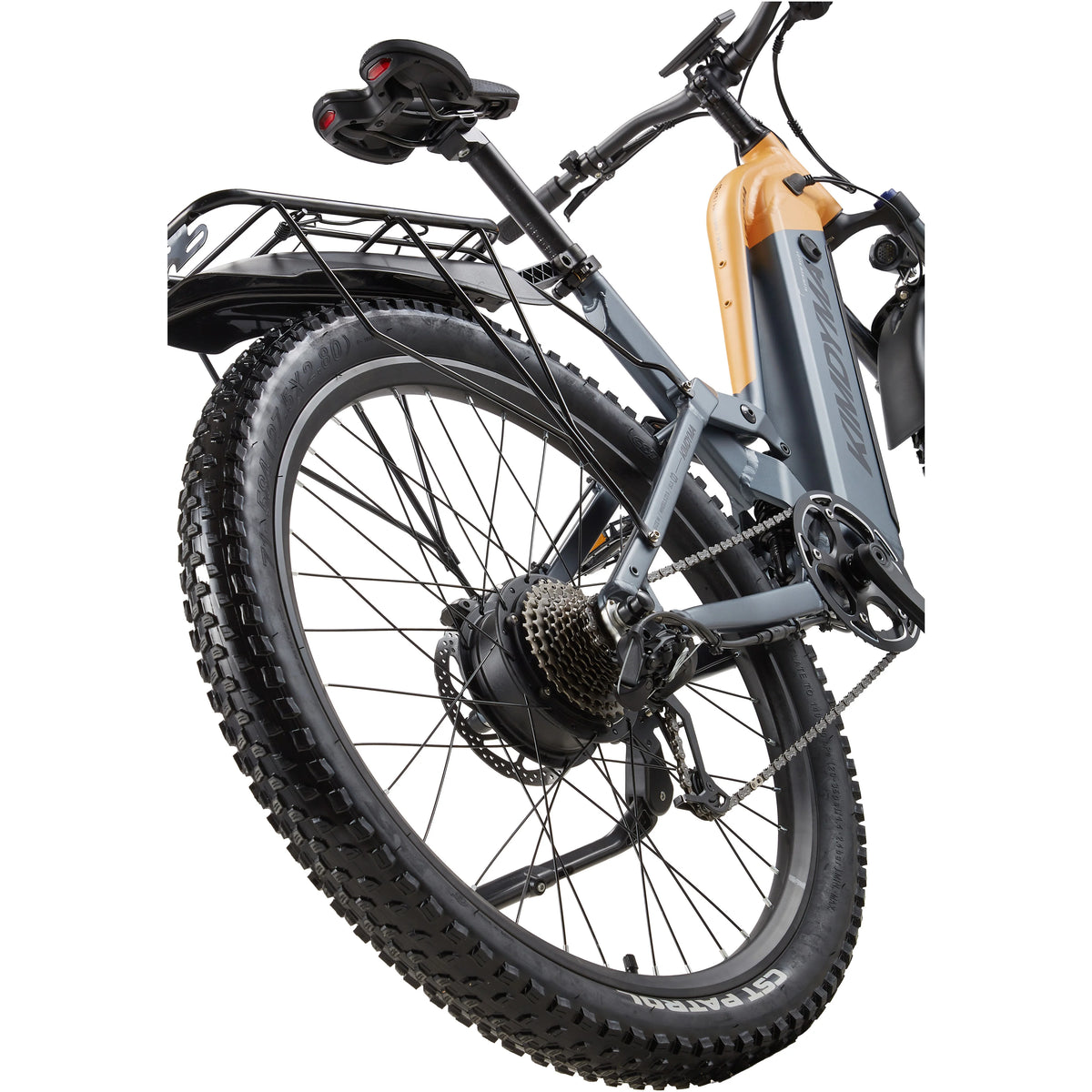 Bicicleta eléctrica KIMDYMA K02, motor de 250W, velocidad máxima de 25 km/h, batería de litio de 48V 20Ah, autonomía de 150 km, frenos de disco hidráulicos, sistema de transmisión de 9 velocidades, ruedas de 27.5 pulgadas, bicicleta de montaña eléctrica