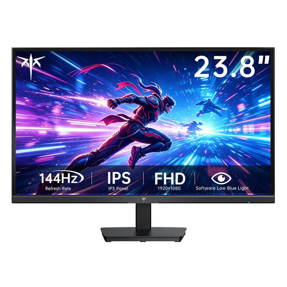 Monitor para Juegos KTC H24B9S-2 de 23.8 Pulgadas Full HD, Pantalla IPS, Frecuencia de Actualización Fluida de 144Hz, 113% SRGB, 178 °   Ángulo de visión, Tecnología de cuidado ocular, Puertos HDMI y VGA, Compatible con