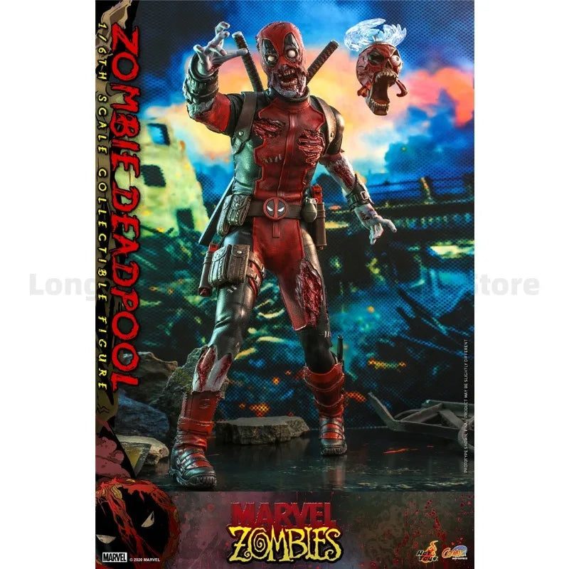 Envío en 24 horas HOTTOYS HT 1/6 CMS06 Marvel Deadpool Zombie Deadpool Figura de acción Colección de regalos