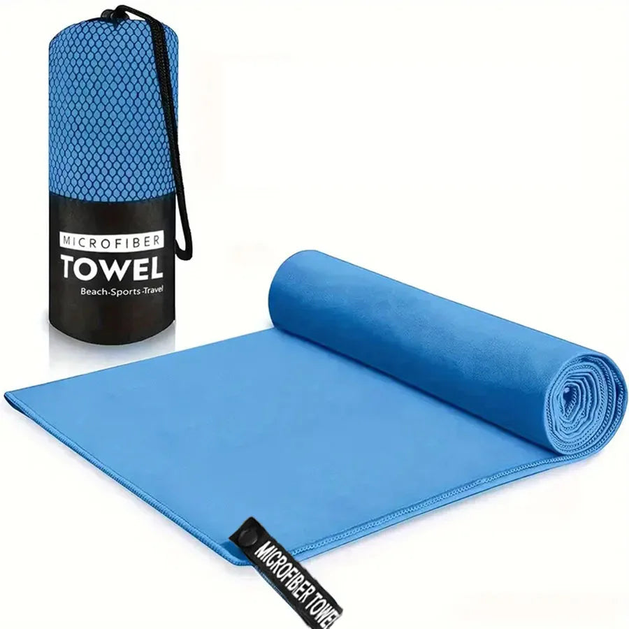 Toalla deportiva Toallas de natación de secado rápido para nadar, piscina, deportes acuáticos, toalla de playa/viajes en XS,S,M,L,XL,XXL, equipo de acampada