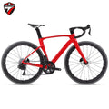 TWITTER CYCLONEpro SHIMRN UT R8020-22S Internal Cable Routing Competition T800 Carbon Fiber Bike Pure oil disc brakes bicicleta
