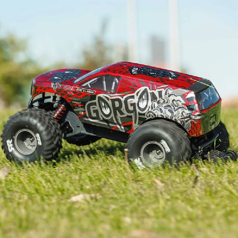 Arrma Gorgon RTR, coche RC sin escobillas, escala 1/10, 2WD, camión monstruo eléctrico, vehículo todoterreno, juguete de hobby para adultos, regalo de Navidad