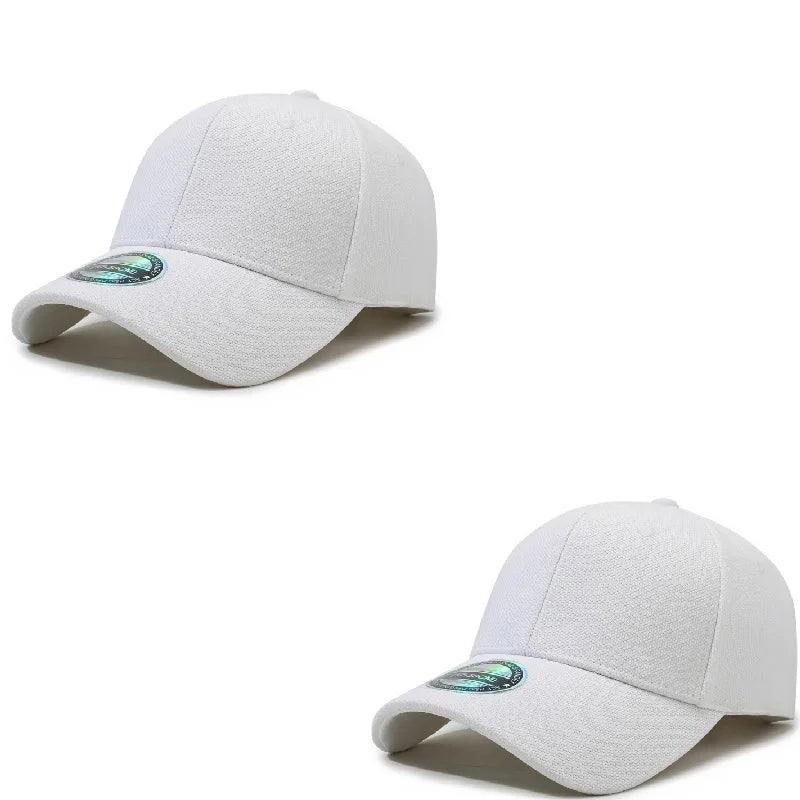 Gorras de béisbol cerradas para hombre y mujer, gorras para cabezas grandes y pequeñas, artículos de sombrerería de alta calidad