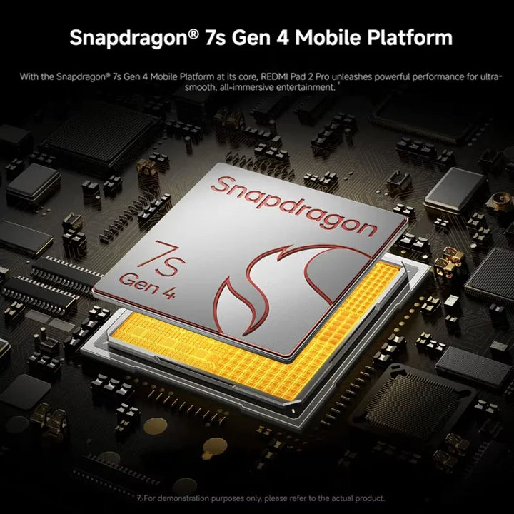 Versión global Redmi Pad 2 Pro Pantalla nítida de 12,1" y 2,5K Batería de gran capacidad de 12 000 mAh (típica) Procesador Snapdragon 7s Gen 4