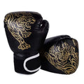 1 Par de Guantes de Boxeo de Cuero para Niños, Guantes de Entrenamiento de Boxeo, Guantes de Gimnasio para Niños, Protector de Manos