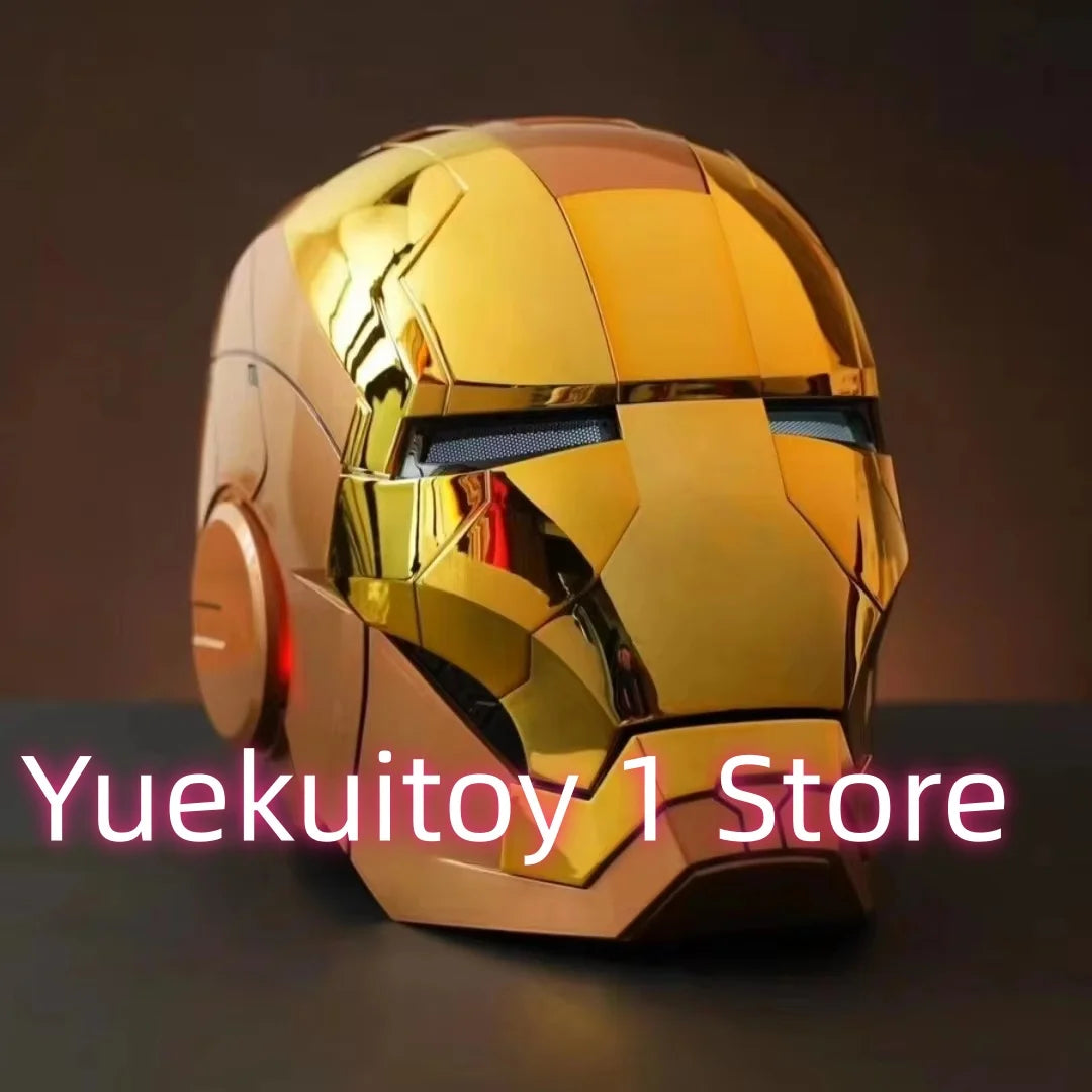 Casco de Iron Man Mk5 Mk50 Mk17 Recién Mejorado, Edición de Colección, Regalo para Coleccionistas