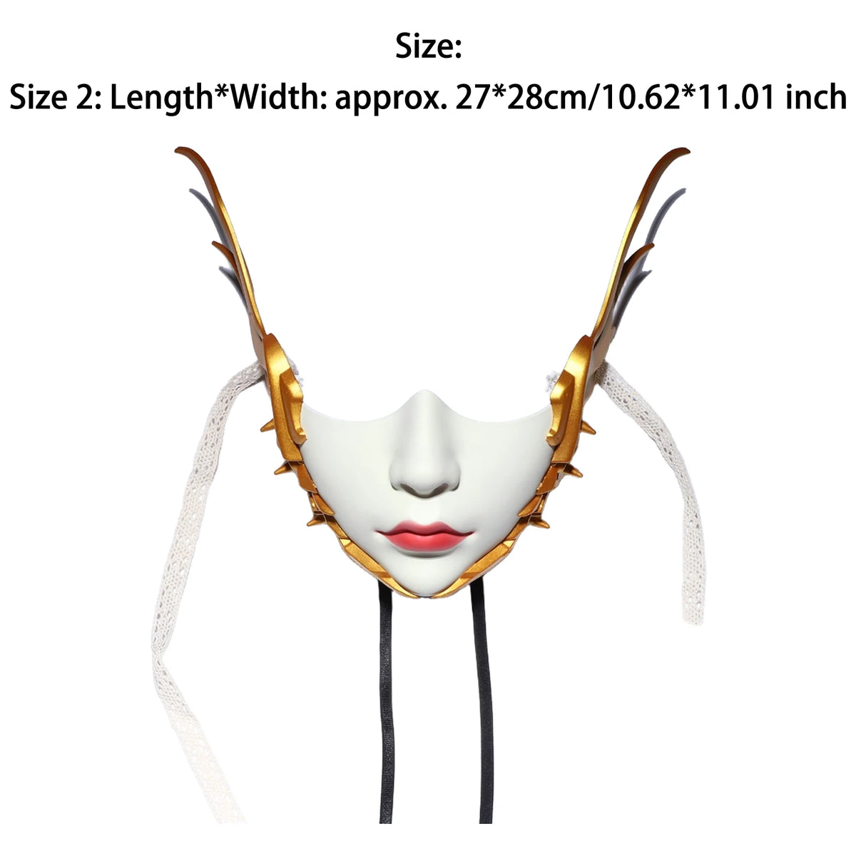 Máscara de cosplay de Halloween Máscaras de mascarada de media cara de resina Máscara de fiesta veneciana para Halloween Carnaval Máscara personalizada Bola de maquillaje