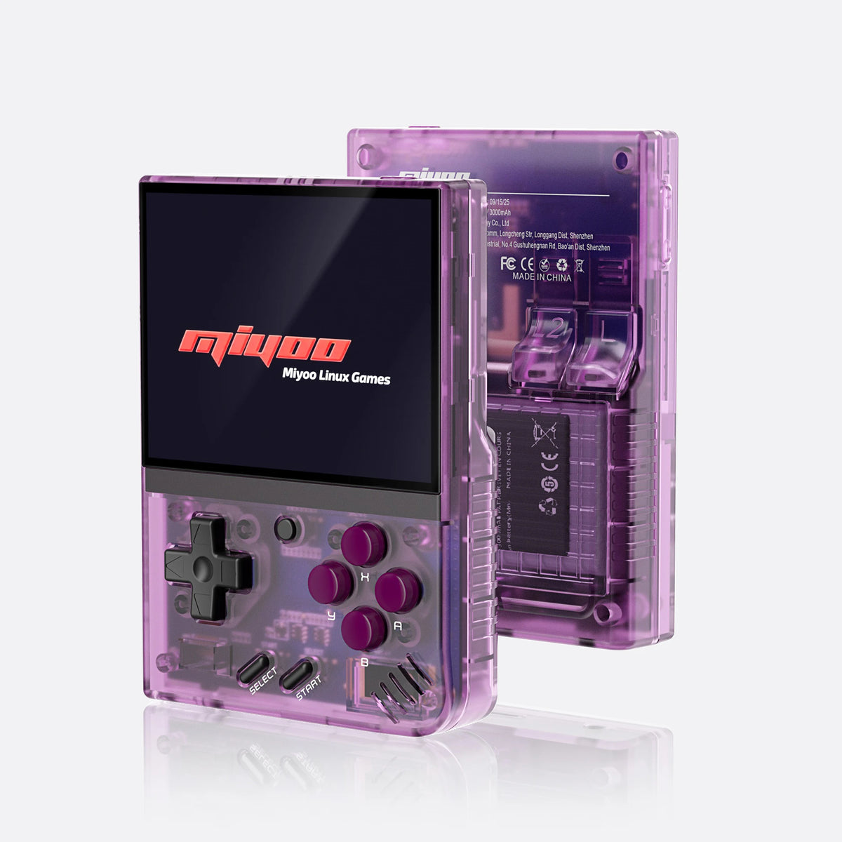 Consola portátil Miyoo Mini Plus con pantalla IPS de 3,5 pulgadas, sistema Linux, WiFi y carcasa RTC. Simulador de videojuegos Mini+: regalo ideal para los amantes de los juegos clásicos retro.