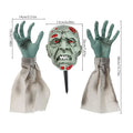 Halloween Scary Doll Horror Decoration To Insert Large Swing Ghost New Voice Control Decoration Outdoor Home Garden Scary Props