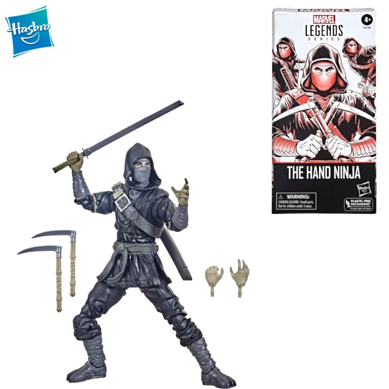 Nuevo Original de Hasbro, Serie Marvel Legends, Figura de Acción THE HAND NINJA, Modelo de Juguete, Regalo