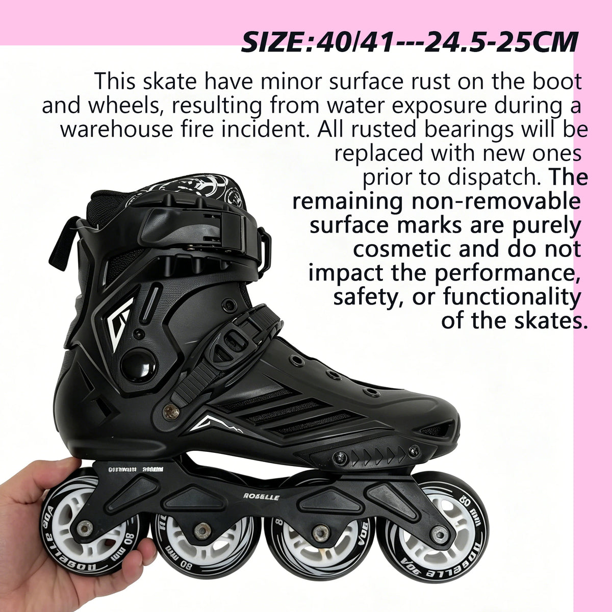 ¡Liquidación! Patines en Línea Nuevos, Solo con Pequeños Defectos Cosméticos, No Afectan el Uso, Solo Tallas Limitadas