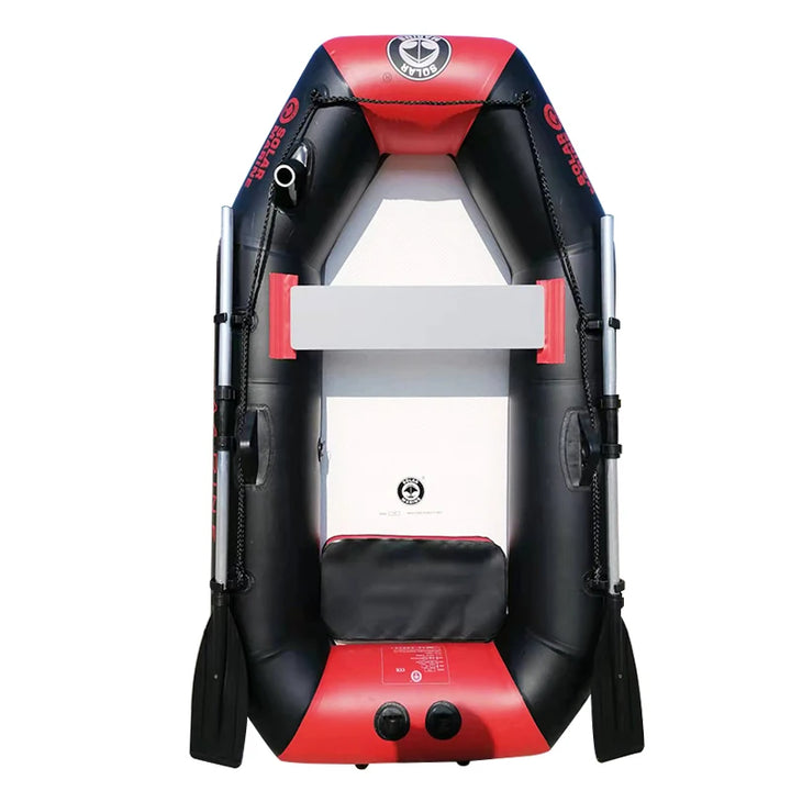 Barco de pesca Solar Marine de PVC para 2 personas, Kayak inflable de 2M, canoa resistente al desgaste, artesanía de juego acuático con accesorios gratis