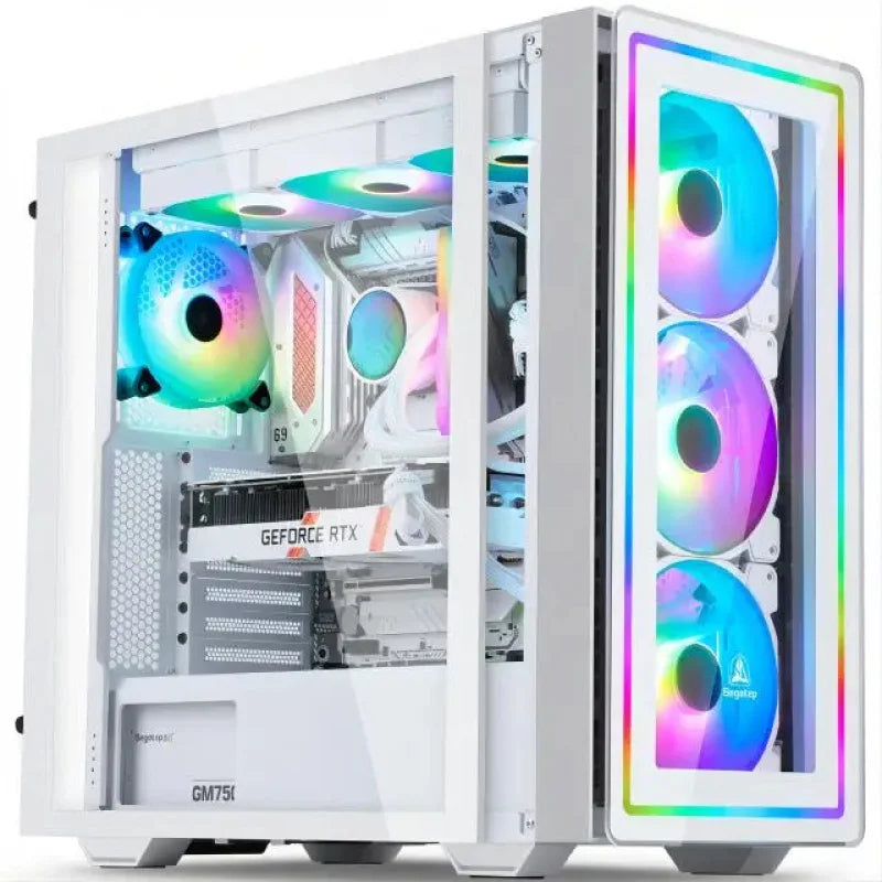 PC gamer Aotesier con CPU E5 2650 y tarjeta gráfica Rtx3050/RTX3060, 16G/32G de RAM, computadora de escritorio con procesador Core i7/i5/i9, computadoras para juegos.