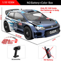 Hyperr Go MJX 10304 1/10 Coche de Carreras de Alta Velocidad con Motor sin Escobillas 2S 47KM/H, Coche Todoterreno Profesional 4WD con Control Remoto 3S 70KM/H, Camiones Monstruo con Motor de Escobillas, Juguetes para Adultos