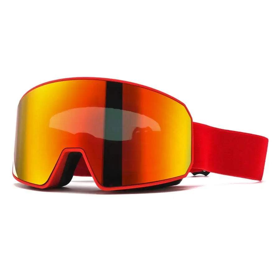 Gafas de Esquí Antivaho de Doble Capa, Gafas Deportivas para Exteriores con Protección UV, Equipo de Protección Ocular para Senderismo en Nieve y Montaña